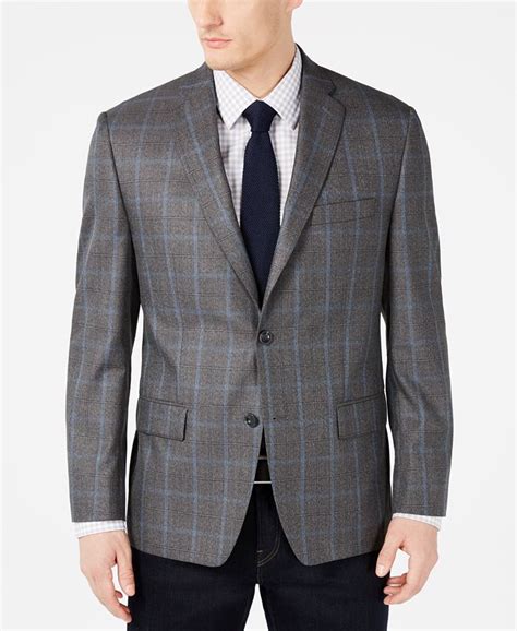 michael kors windowpane sport coat.